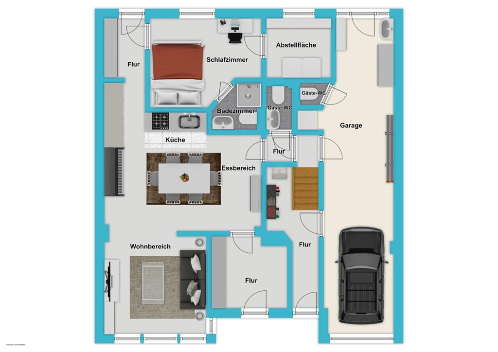 mediumsize floorplan